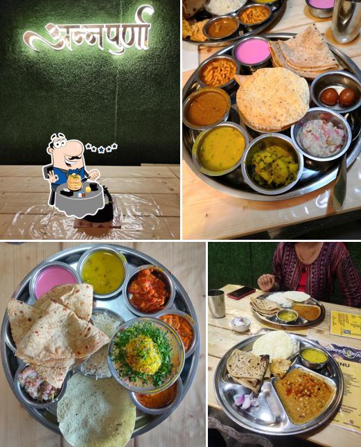 Meals at Hotel Annapurna thali
