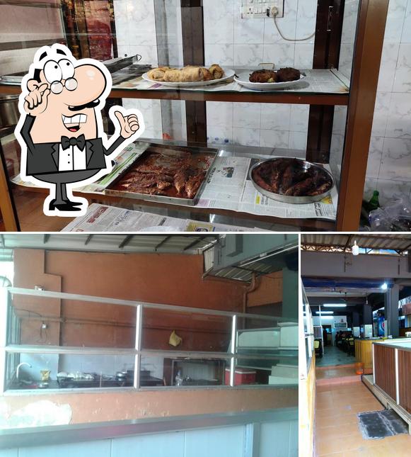 This is the image depicting interior and food at Hotel Moon Park