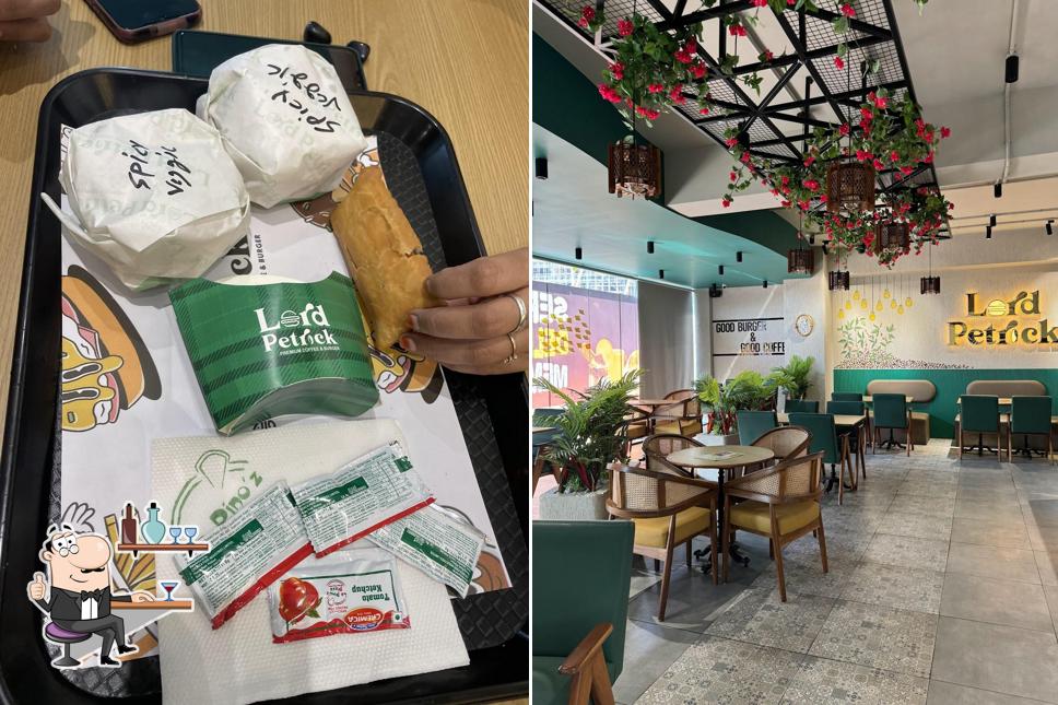 The interior of Lord Petrick Coffee & Burger