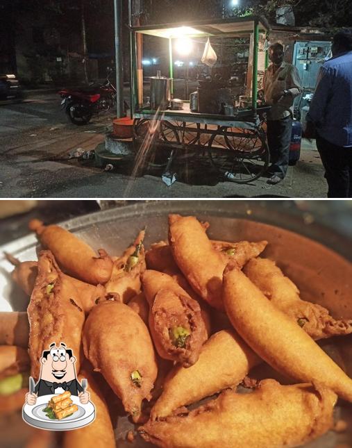 Spring rolls at Mirchi Bajji by Satyanarayana Yadav