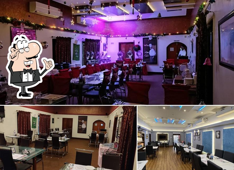 The interior of Phil's Bistro