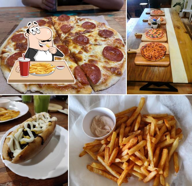 French fries at Pizza & Co