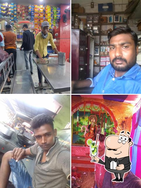 Enjoy a beverage at Sheetal Chhaya Sweets