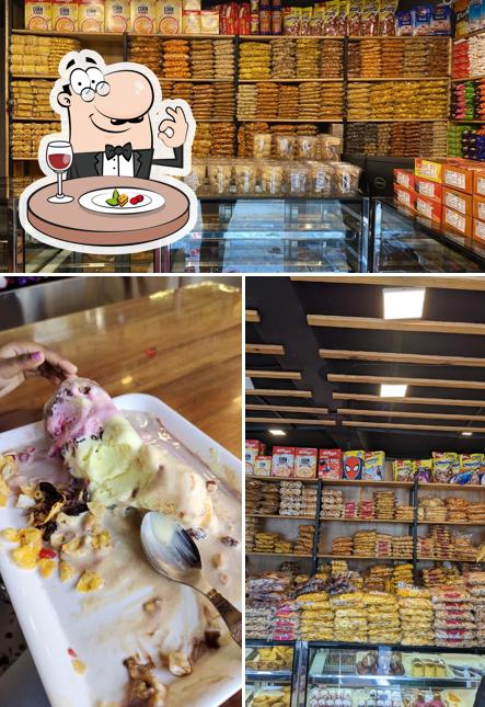 Food at U Like Bakers Puttu Ice Cream