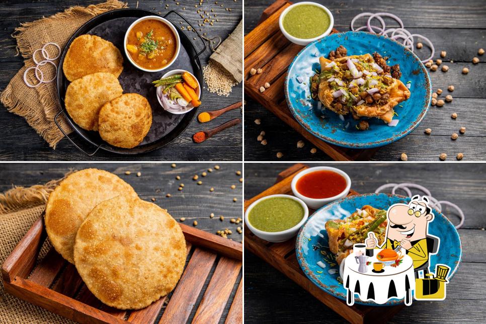 Food at Shyamji's Chole Bhature - Jayanagar