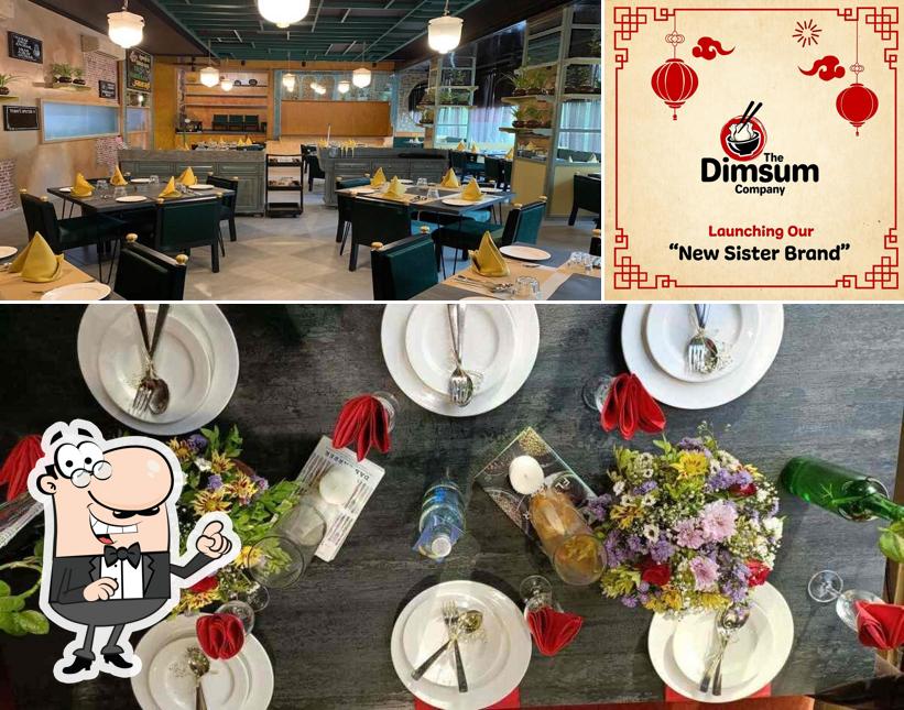 The restaurant's interior and exterior