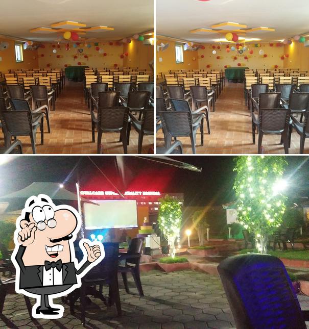 The interior of Akshaya Park Restaurant & Hotel A/c
