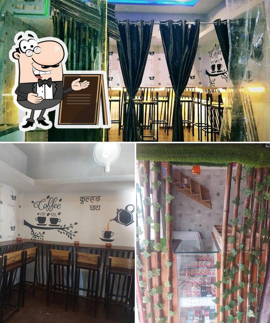 Apna cafe is distinguished by exterior and interior