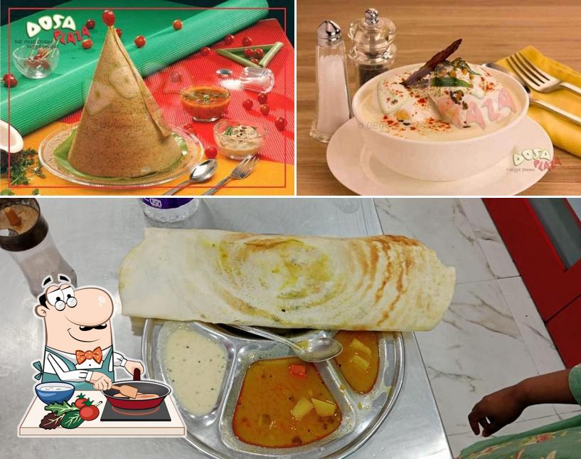Chicken curry at Dosa Plaza