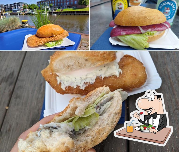 Plats à Fischbrötchen Hafenkante Stade