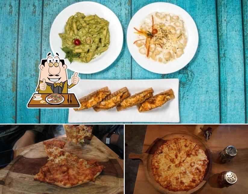 Order pizza at Ganache Patisserie & Cafe