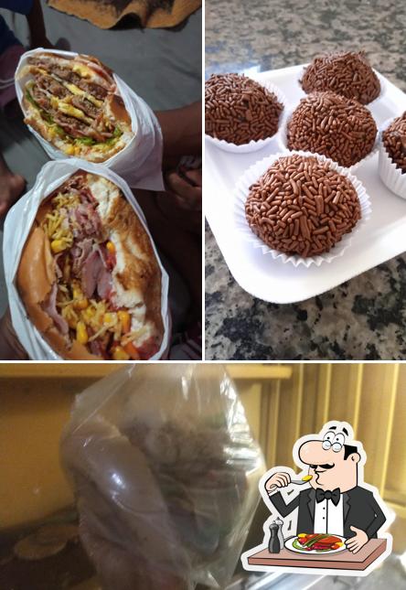 A comida e casamento do restaurante