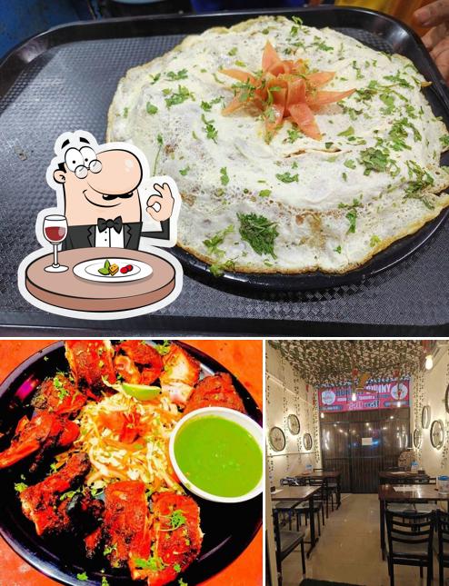 The photo of Hungry Bunny’s food and interior