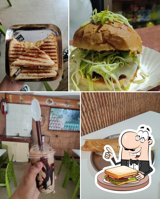 Grilled cheese sandwich at Kishan Restaurant