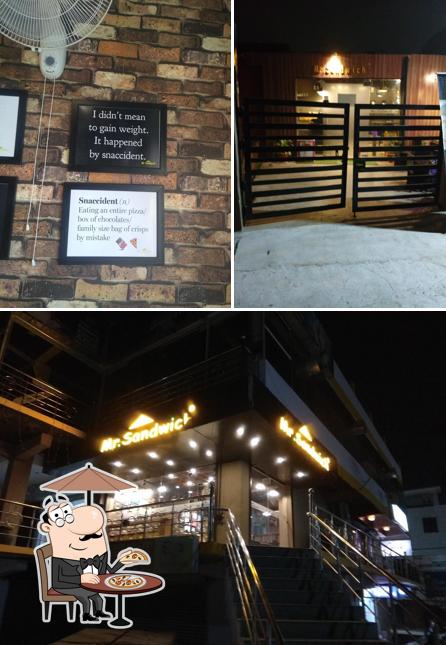 The exterior of Mr Sandwich
