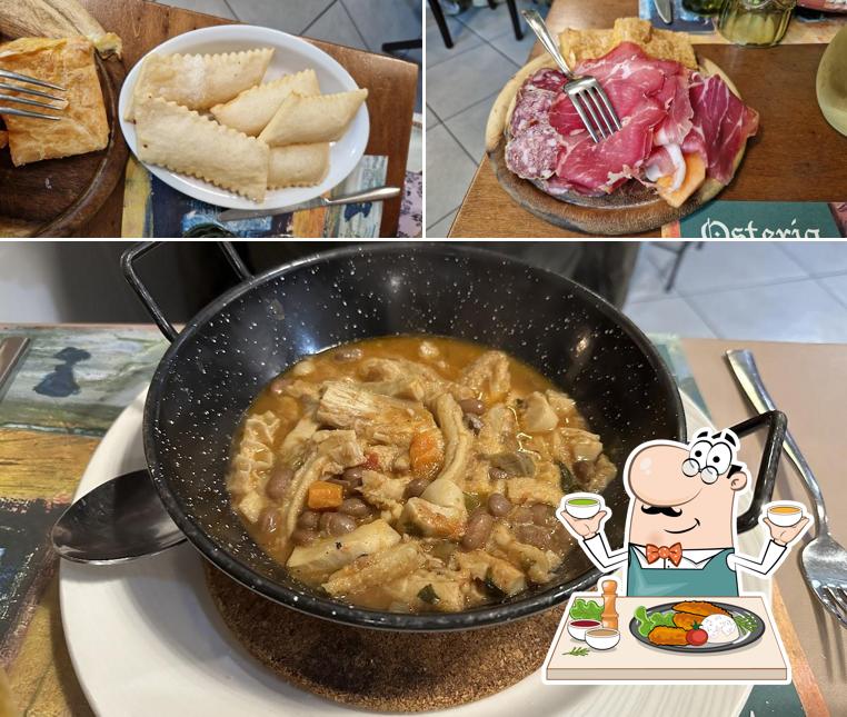 Platti al Osteria dal povero Lele