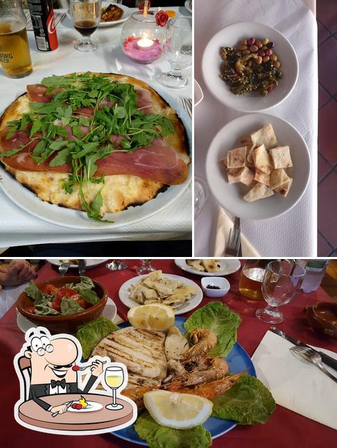 Cibo al Pizzeria da Antonio