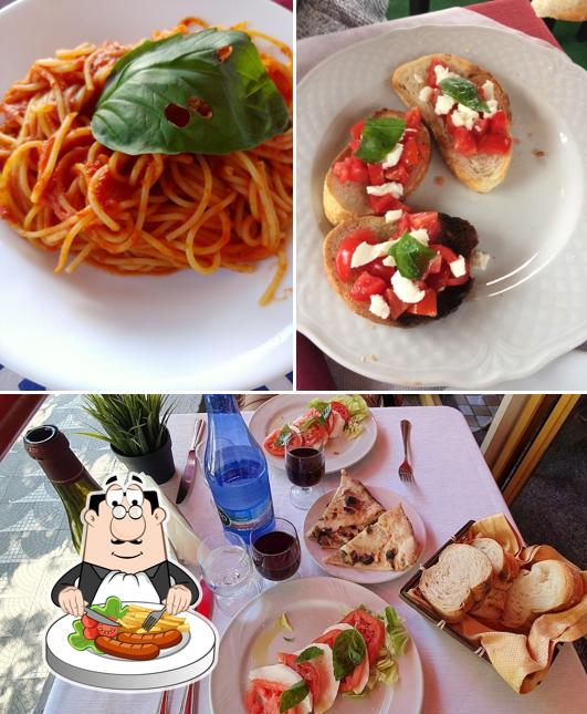 Platti al Pizzeria Pompei
