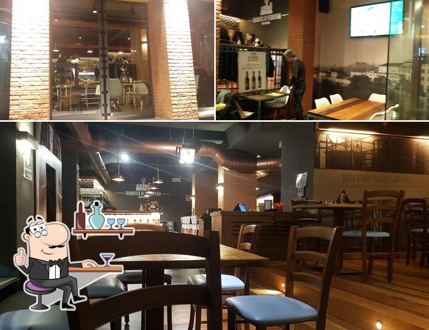 Gli interni di Ristorante Fabbrica di Pedavena Busto Arsizio