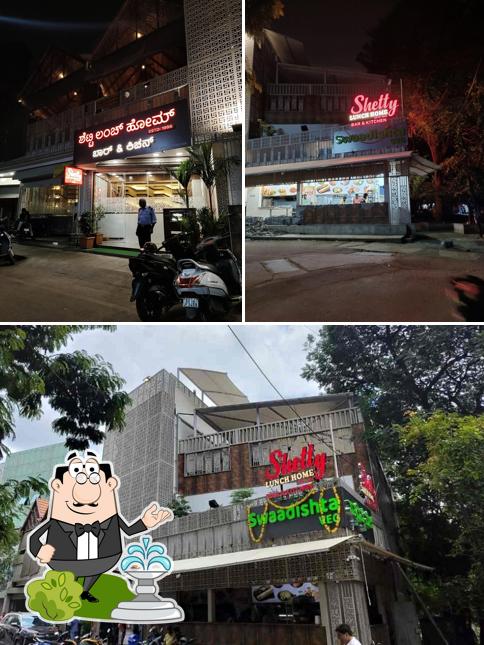 The exterior of Shetty Lunch Home (Bar and Restaurant)
