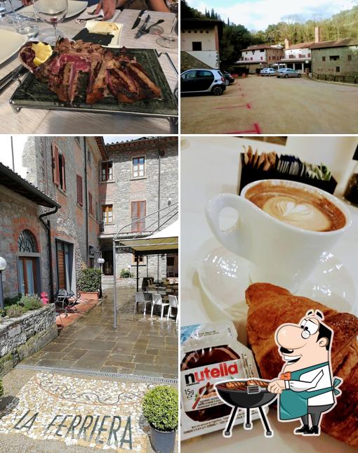 Residence Ristorante La Ferriera propone piatti di carne