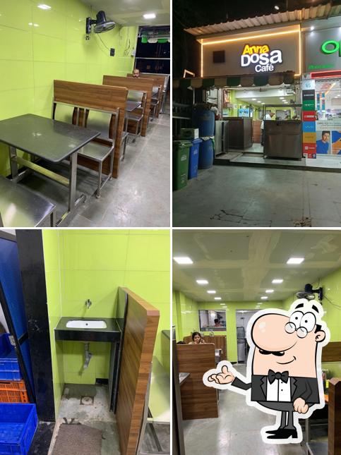 The interior of Anna Dosa Cafe (Sector 7)