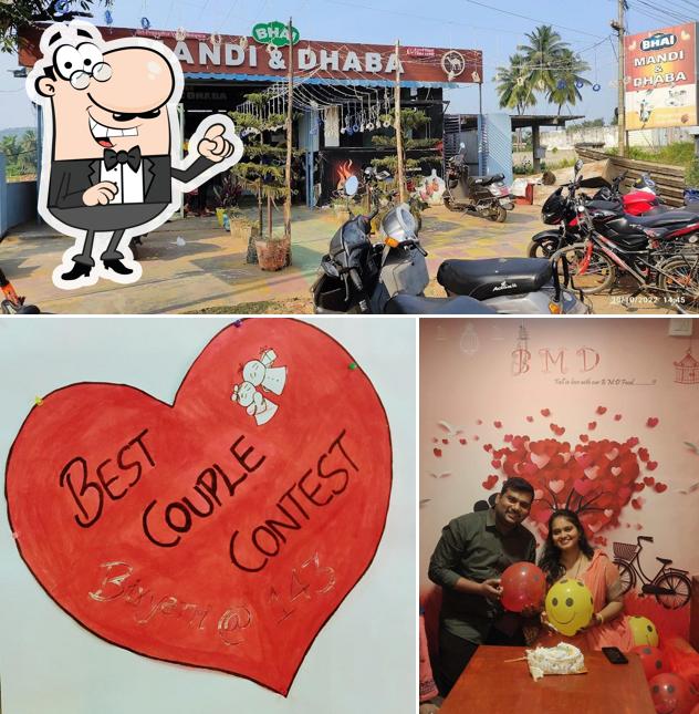 Check out how BMD (BHAI MANDI&DHABA) FAMILY RESTAURANT looks outside