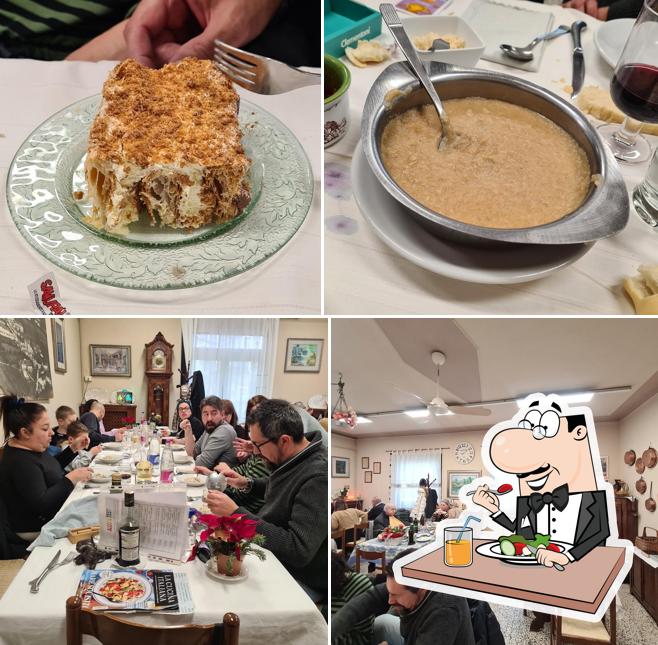 Guarda la foto che presenta la cibo e interni di Bar Trattoria Colombini