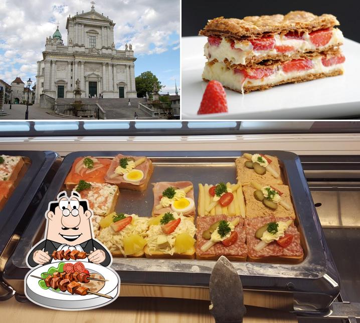 Tra le varie cose da Restaurant Eintracht Balsthal si possono trovare la cibo e esterno