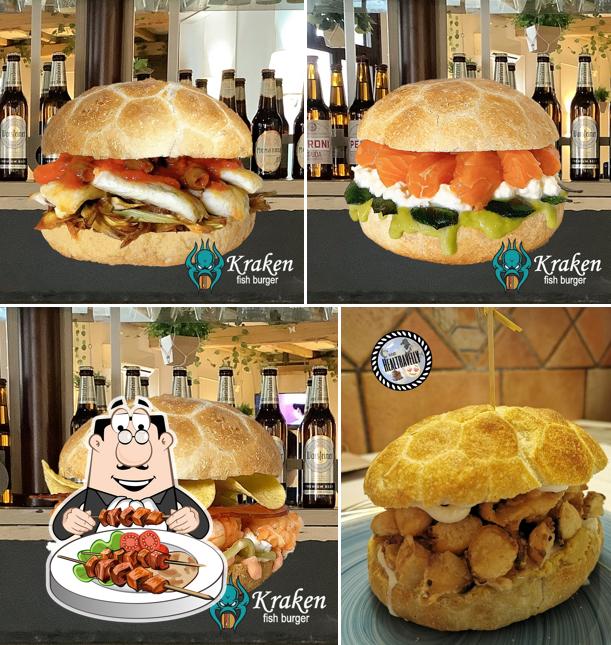 Cibo al Kraken fish burger