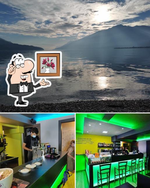 Mojito cafè si caratterizza per la interni e esterno