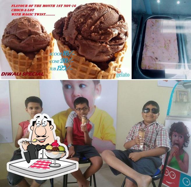 Mr.Gelato Italian Frozen Desserts offers a range of desserts