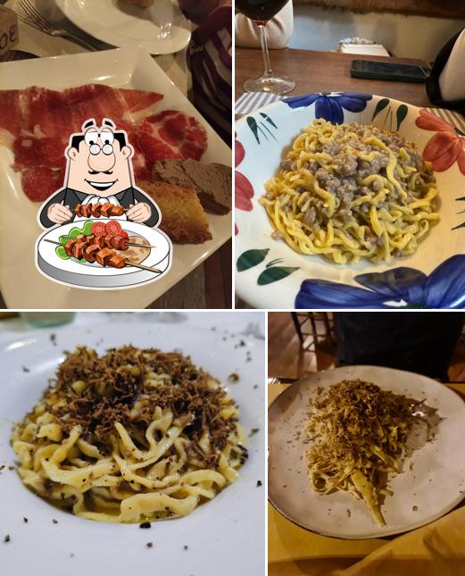 Tagliatelle al Osteria Al Palazzaccio ‘’da Piero’’