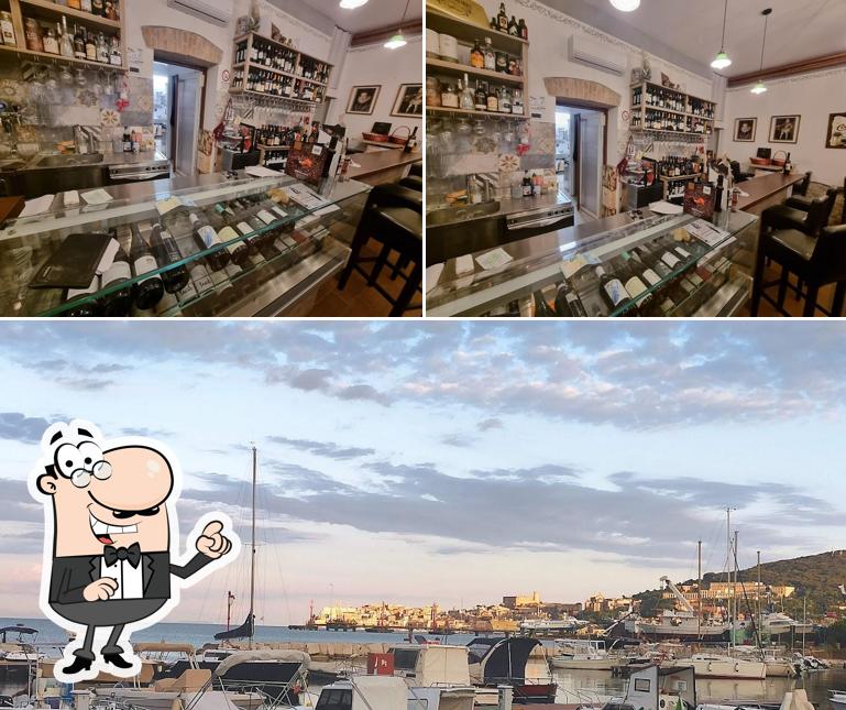 Questa è la foto che raffigura la interni e esterno di Ristorante Enoteca Mamma Mia Gaeta