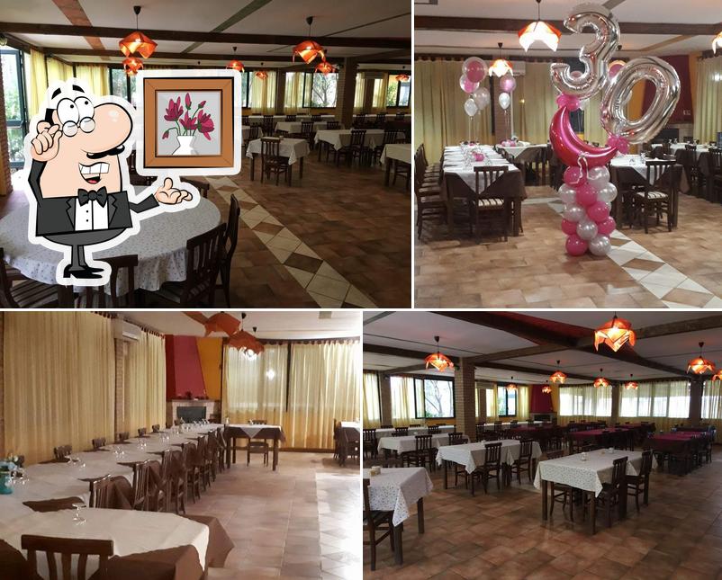 Dai un'occhiata agli interni di Ristorante pizzeria aurora Giuseppe Scino