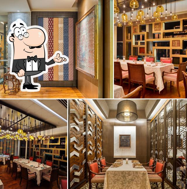 The interior of Sārvatt - Best Gujarati Restaurant