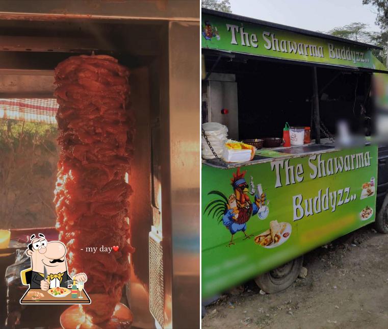 Food at Shawarma Buddyzz
