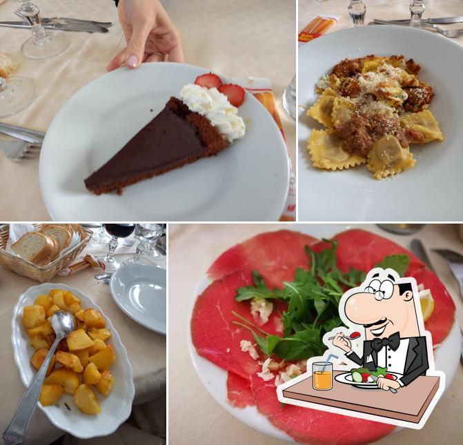 Platti al Trattoria Ferrari