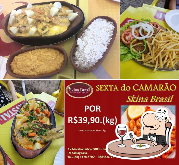 Comida em Skina Brasil Restaurante e Pizzaria