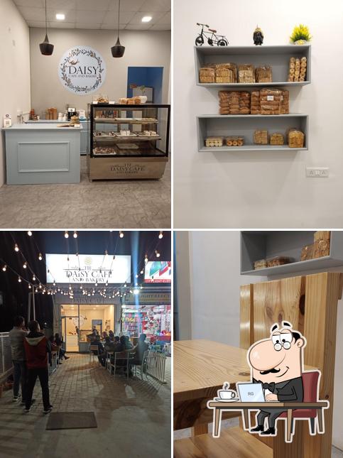 The interior of Daisy Cafe and Bakery