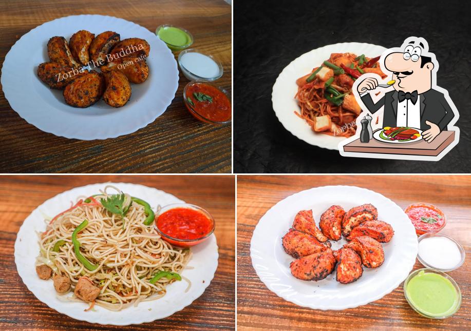 Meals at Zorba the buddha