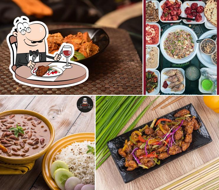 Rasu's The Spice Station pure veg offers meat meals
