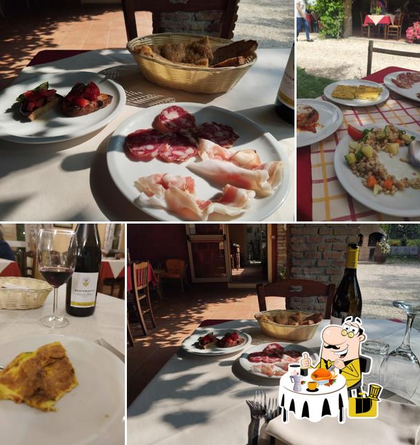Platti al Agriturismo Duronetta