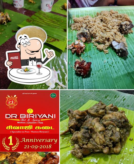 Food at D.R.Biriyani - Sivaji Kadai