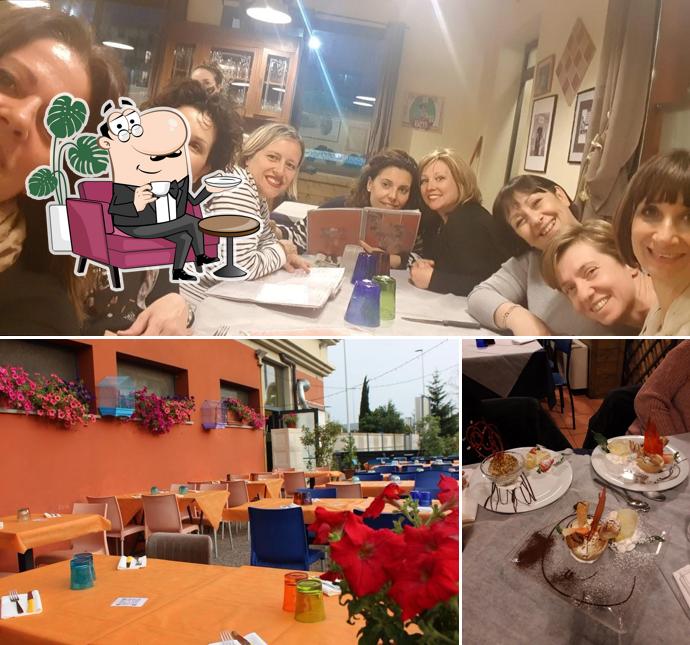 Gli interni di Pizzeria Da I' Papero