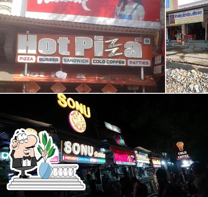 The exterior of Hot Pizza