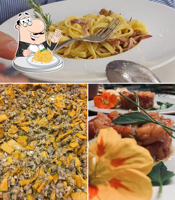 Spaghetti alla carbonara al Pizzeria Ristorante Suan
