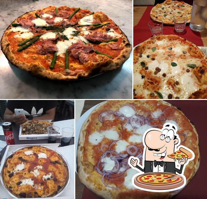 Prenditi tra le molte varianti di pizza