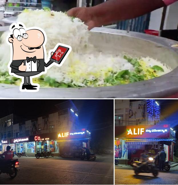 The exterior of Alif kachi dum biryani