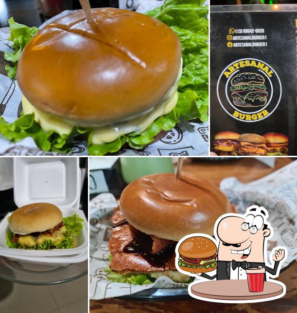 Delicie-se com um hambúrguer no Artesanalburger